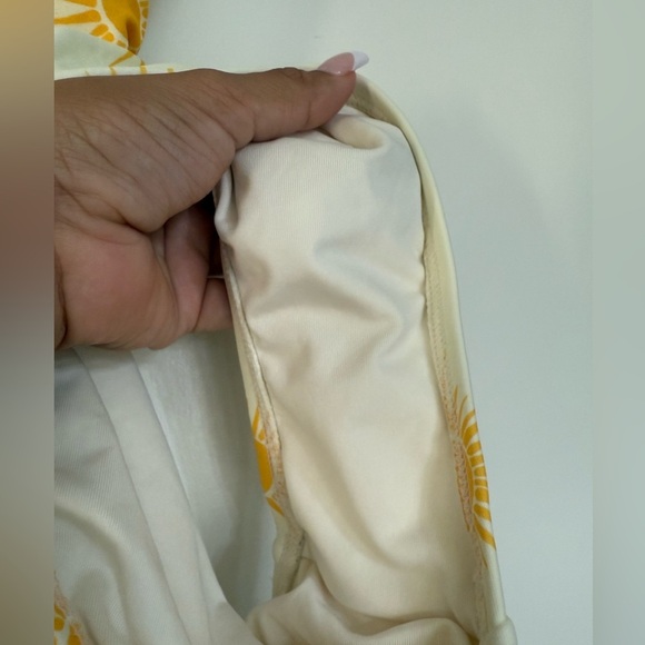 Kate Spade Marigold Sun Print One Piece Swimsuit Size Small - Picture 4 of 7